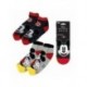Pack de calcetines tobilleros de Mickey Mouse con varios diseños