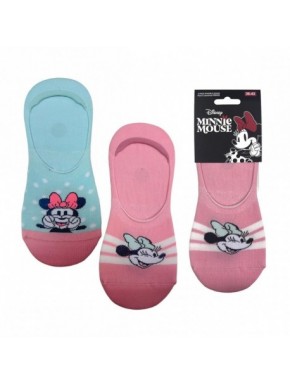 Pack de chaussettes pinkies de Minnie Mouse en couleurs pastel