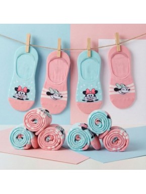 Pack de chaussettes pinkies de Minnie Mouse en couleurs pastel
