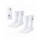 Calcetines blancos Real Madrid con escudo bordado