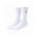 Calcetines blancos Real Madrid con escudo bordado