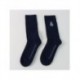 Chaussettes bleu marine Real Madrid avec blason