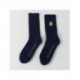 Chaussettes bleu marine Real Madrid avec blason
