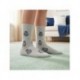 Chaussettes adulte Real Madrid avec logo gris et bleu