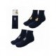 Calcetines Real Madrid azul marino con logo bordado