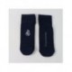 Calcetines Real Madrid azul marino con logo bordado