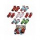Lot de chaussettes cheville Marvel pour enfants