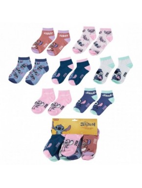 Pack de calcetines tobilleros de Stitch y Leroy