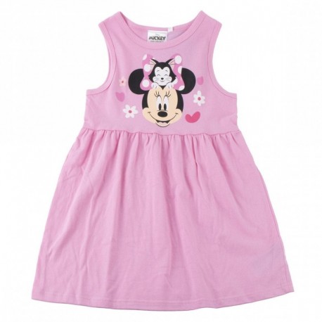 Robe rose Minnie Mouse pour filles