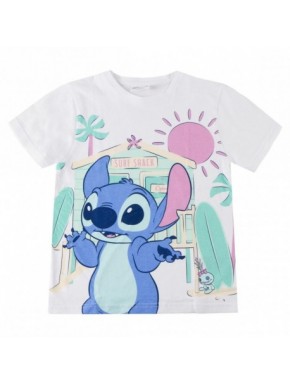 Camiseta de Stitch para niños, 100% algodón