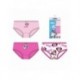 Pack de culottes Minnie Mouse 3 pièces, 100% coton
