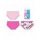 Pack de calcinhas Minnie Mouse 3 peças, 100% algodão
