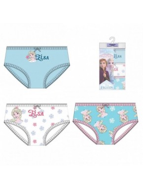 Pack de calcinhas Frozen com Elsa