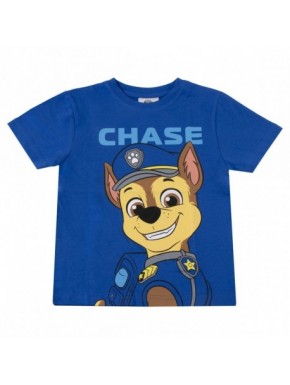 T-shirt bleu Chase Pat' Patrouille pour enfants