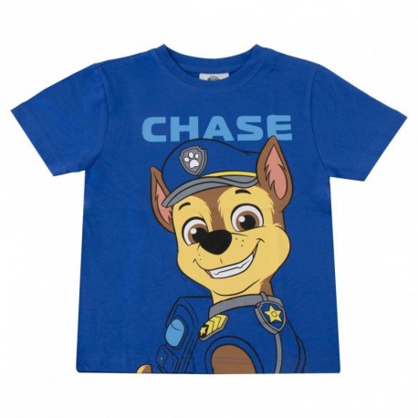 T-shirt bleu Chase Pat' Patrouille pour enfants