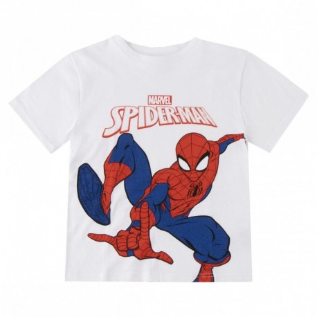 T-shirt blanc Spiderman pour enfants