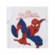 Camiseta branca Spiderman para crianças