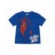 T-shirt bleu court Spiderman pour enfants