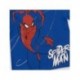 Camiseta azul corta de Spiderman para niños