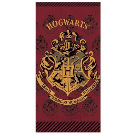 Rancio datos enero Toalla Harry Potter Hogwarts por 16,90€ - lafrikileria.com