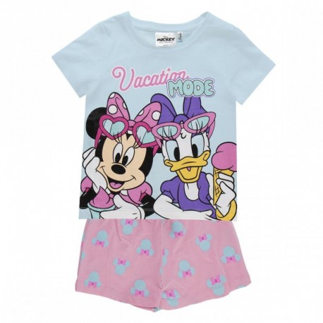 Pyjama court Minnie Mouse pour filles