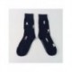 Chaussettes bleues Real Madrid avec motifs de joueurs