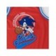 Ensemble sportif Sonic enfants, débardeur rouge et short bleu