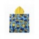 Poncho azul de Minions con capucha amarilla