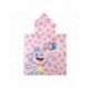 Poncho rosa de microfibra con Dora la Exploradora