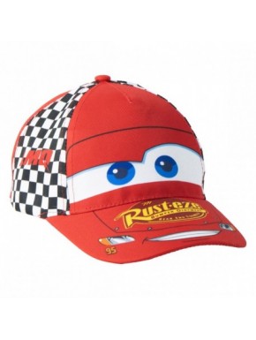 Casquette enfant Cars rouge avec design Lightning McQueen