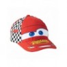 Casquette Enfant Cars Visière Courbée Rouge 53 cm