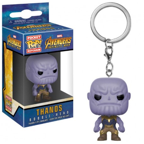 Llavero mini Funko Pop! Thanos Avengers Infinity War