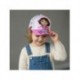 Casquette rose Dora l'Exploratrice avec visière courbée