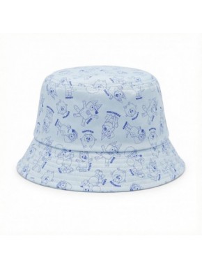 Gorro pescador Bluey azul claro con personajes