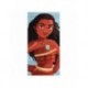 Toalha de microfibra azul claro com imagem de Moana