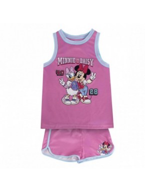 Conjunto esportivo Minnie e Daisy para meninas