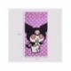Serviette Kuromi violette en microfibre 140x70 cm