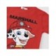 Camiseta roja de Paw Patrol con Marshall para niños