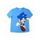 Camiseta azul de Sonic para niños de 6 a 12 años