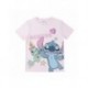 T-shirt rose Stitch pour enfants