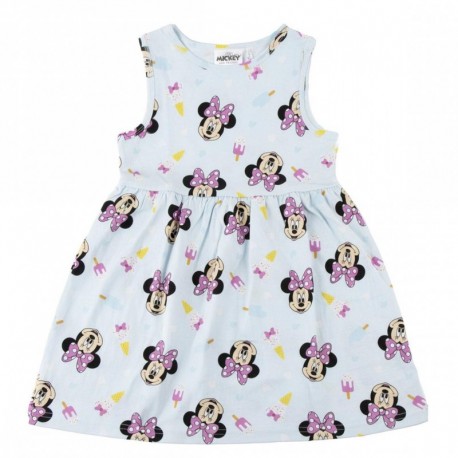 Robe bleue Minnie Mouse pour filles