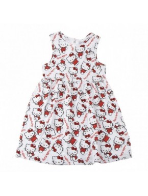 Robe en coton Hello Kitty pour filles