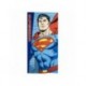 Toalha azul de microfibra com imagem de Superman