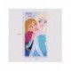 Toalha azul claro Frozen com Elsa e Anna