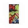 Serviette en coton Avengers multicolore 70x140cm