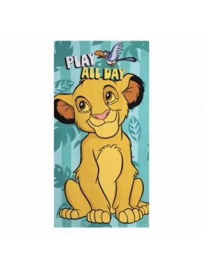 Serviette en microfibre avec Simba du Roi Lion