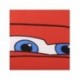 Poncho rojo de Cars con Rayo McQueen y número 95