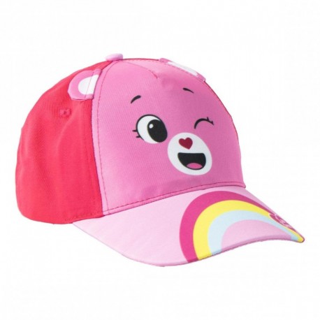 Boné infantil Care Bears com aba curva em rosa