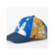 Casquette multicolore avec Sonic, Knuckles et Tails