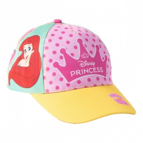 Casquette multicolore Disney Princess avec La Petite Sirène et autres princesses